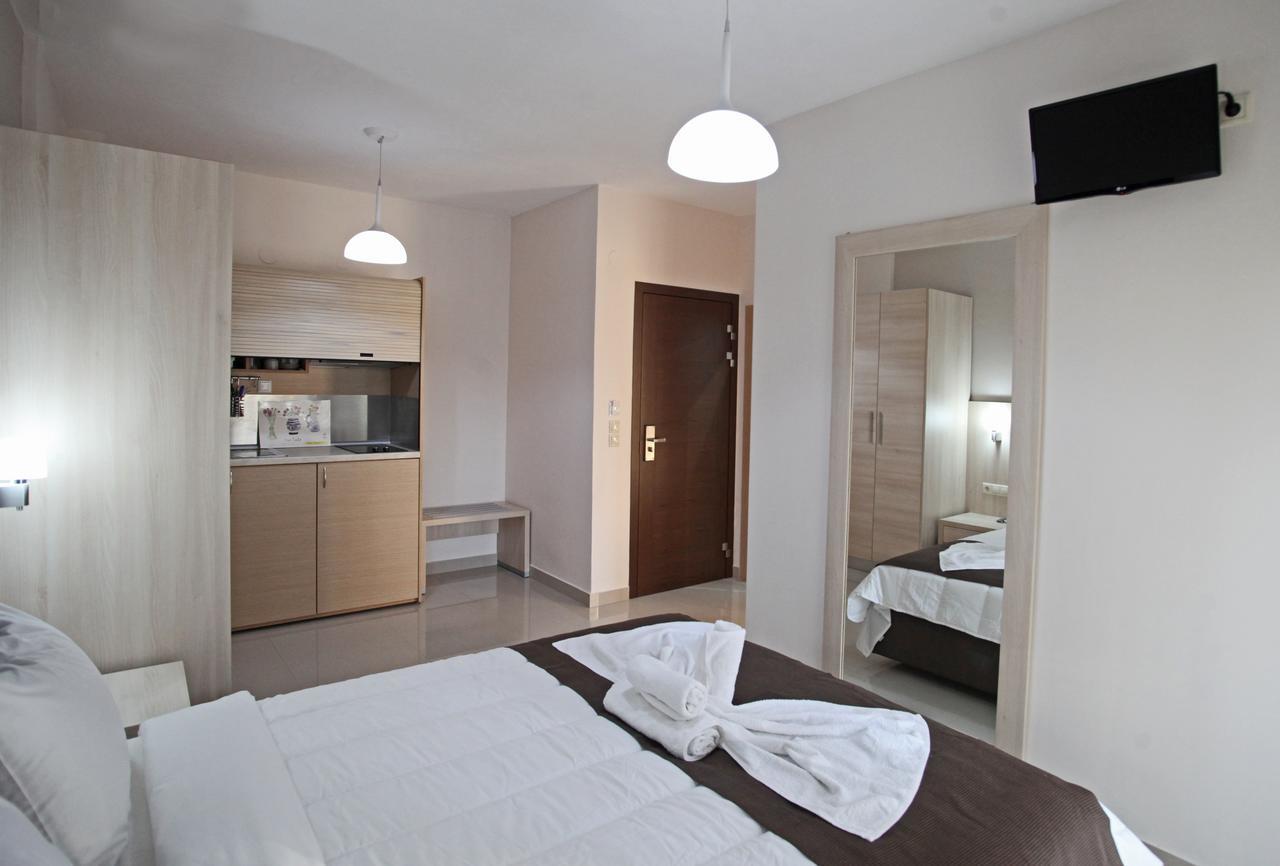 Kochili Seashell Apartments Siviri Bagian luar foto