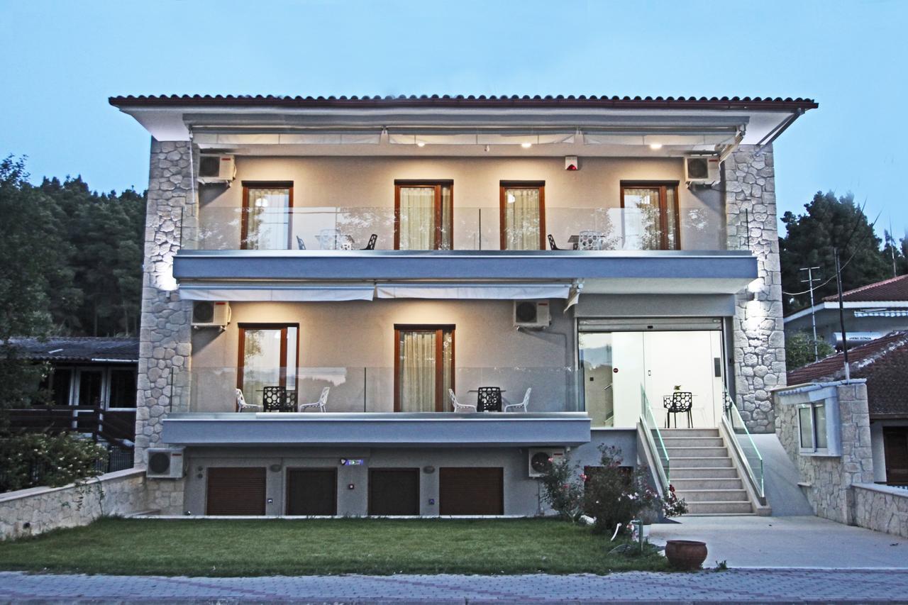 Kochili Seashell Apartments Siviri Bagian luar foto