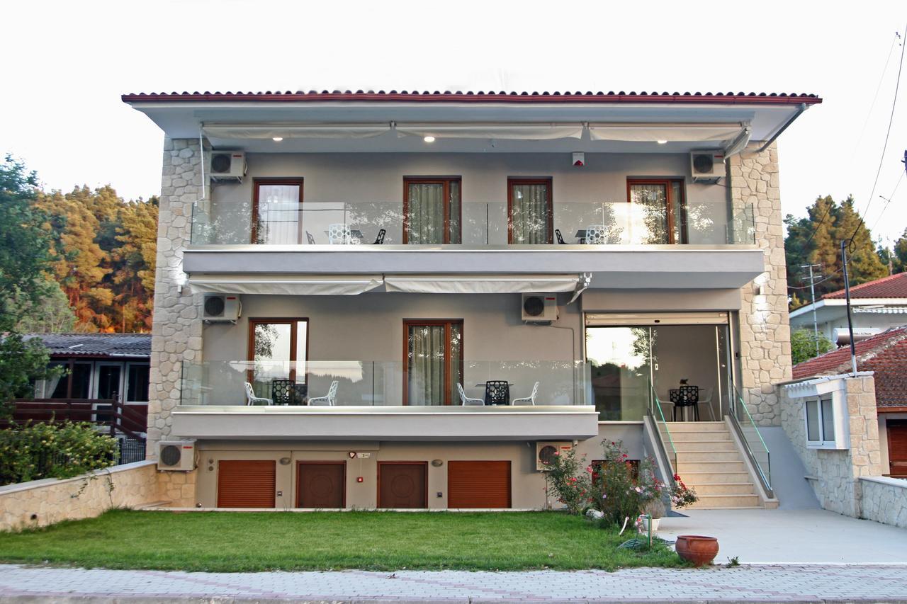 Kochili Seashell Apartments Siviri Bagian luar foto
